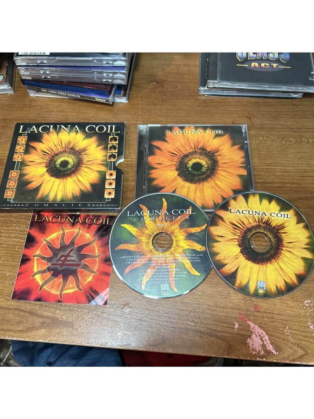 Lacuna Coil - Comalies (CD, 2002, Century Media Records) Free Shipping